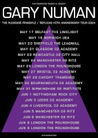 Gary Numan The Pleasure Principle / Replicas 45th Anniversary Tour - 2024